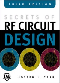Cover image: Secrets of RF Circuit Design 3rd edition 9780071370677