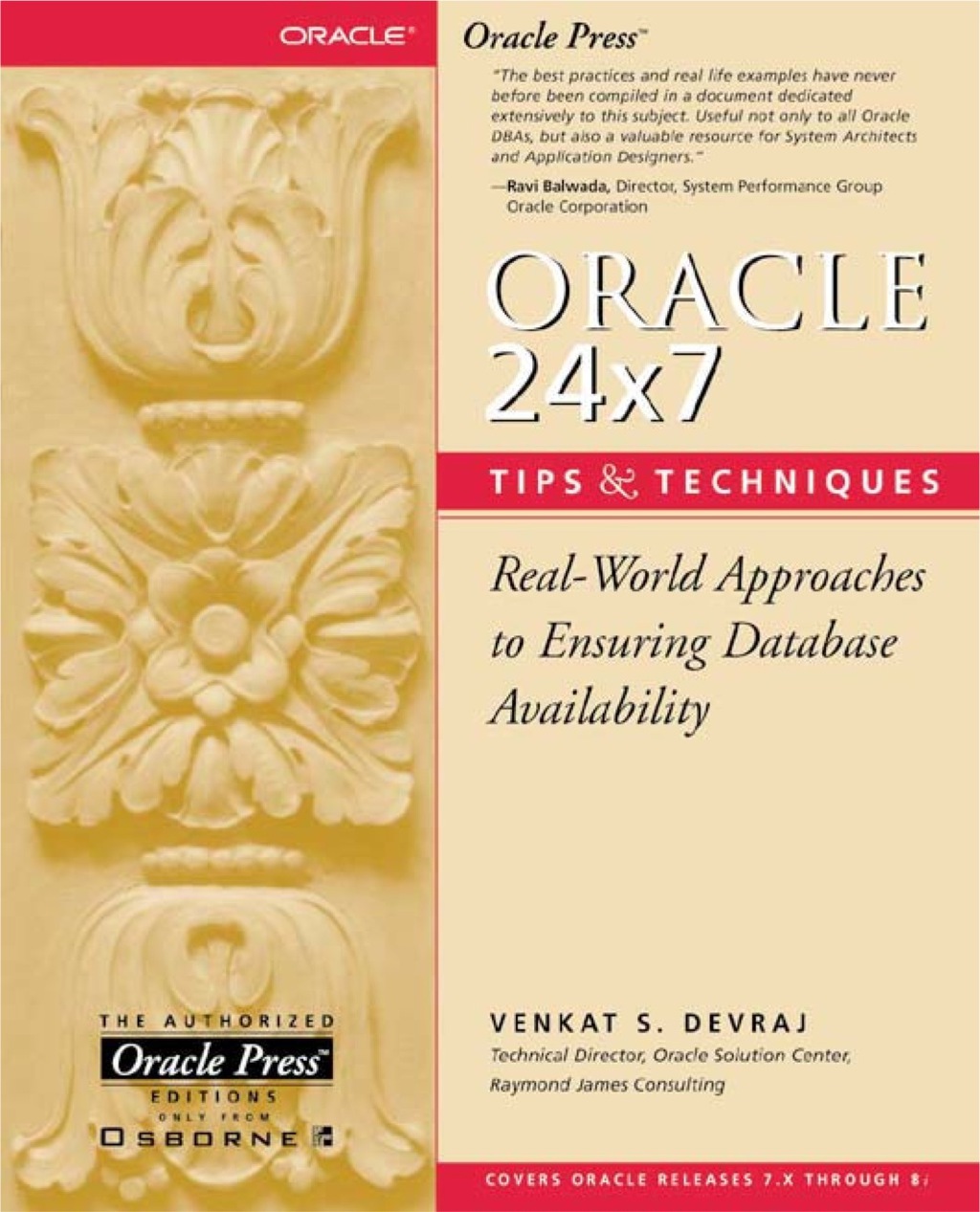 Oracle 24×7 Tips and Techniques 1st Edition