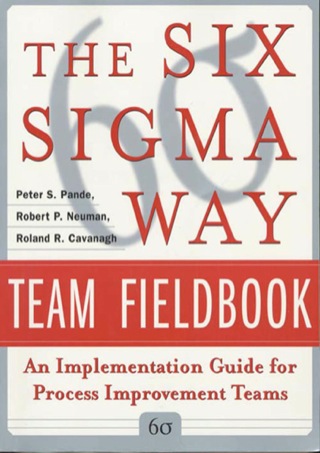 Cover image: The Six Sigma Way Team Fieldbook: An Implementation Guide for Process Improvement Teams 1st edition 9780071373142