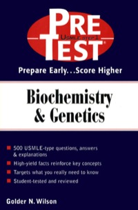 Cover image: Biochemistry & Genetics 1st edition 9780071375788
