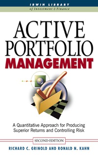 表紙画像: Active Portfolio Management (PB) 1st edition 9780070248823