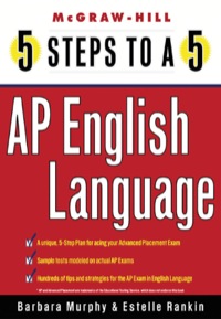 Cover image: 5 Steps to a 5 AP English Language 1st edition 9780071377201