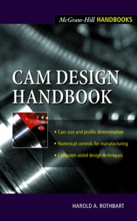 Cover image: Cam Design Handbook 1st edition 9780071377577