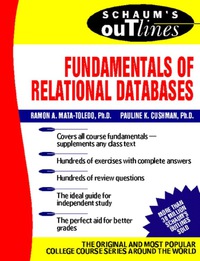 Cover image: Schaum's Outline of Fundamentals of Relational Databases 1st edition 9780071361880