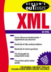 Cover image: Schaum's Outline of XML 1st edition 9780071382359