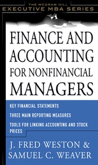 صورة الغلاف: Finance and Accounting for Nonfinancial Managers 1st edition 9780071364331