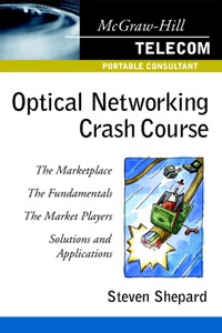 Imagen de portada: Optical Networking Crash Course 1st edition 9780071372084