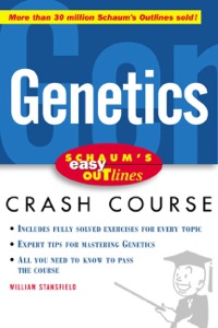 Cover image: Schaum's Easy Outline of Genetics 1st edition 9780071383172