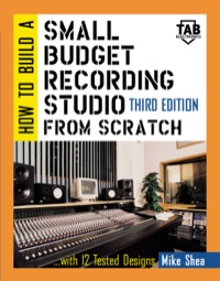 Cover image: How to Build A Small Budget Recording Studio From Scratch : With 12 Tested Designs 9780071387002