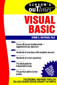 Imagen de portada: Schaum's Outline of Visual Basic 1st edition 9780071356718