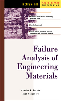 Cover image: Failure Analysis of Engineering Materials 1st edition 9780071357586