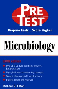 Imagen de portada: Microbiology: PreTest Self-Assessment and Review 10th edition 9780071374958