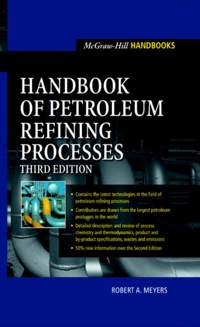 Cover image: Handbook of Petroleum Refining Processes 3rd edition 9780071391092