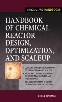 Imagen de portada: Handbook of Chemical Reactor Design, Optimization, and Scaleup 1st edition 9780071377539