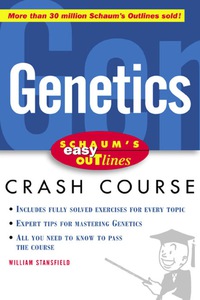 Imagen de portada: Schaum's Easy Outline of Genetics 1st edition 9780071383172