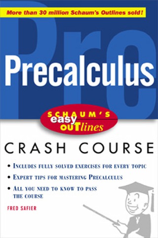 صورة الغلاف: Schaum's Easy Outline of Precalculus 1st edition 9780071383400