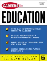 Cover image: Careers in Education 1st edition 9780071405782