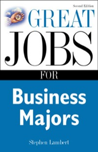 Cover image: Great Jobs for Business Majors 1st edition 9780071405812