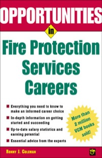 Cover image: Opportunities in Fire Protection Services Careers 1st edition 9780071405836