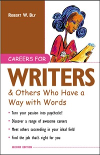 Cover image: Careers for Writers & Others Who Have a Way with Words 1st edition 9780071406000