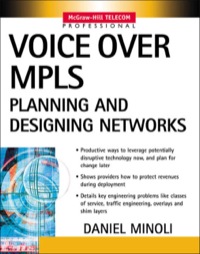 Cover image: Voice Over MPLS 1st edition 9780071406154