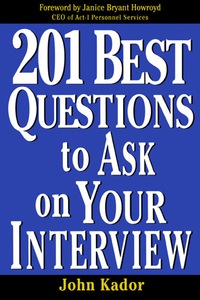 صورة الغلاف: 201 Best Questions To Ask On Your Interview 1st edition 9780071387736