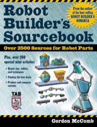 Cover image: Robot Builder's Sourcebook 1st edition 9780071406857