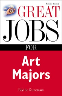 Cover image: Great Jobs for Art Majors 1st edition 9780071409032