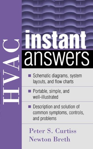 Imagen de portada: HVAC Instant Answers 1st edition 9780071387019
