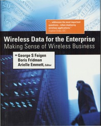 表紙画像: Wireless Data for the Enterprise 1st edition 9780071386371