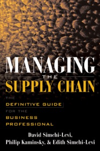 Cover image: Managing the Supply Chain 1st edition 9780071410311