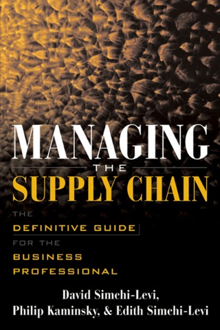 Cover image: Managing the Supply Chain 1st edition 9780071410311