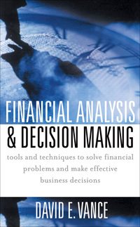 Cover image: Financial Analysis and Decision Making 1st edition 9780071406659