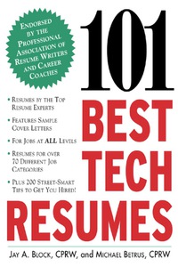 Cover image: 101 Best Tech Resumes 2nd edition 9780071408868