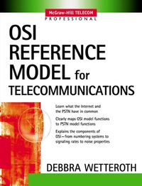 Cover image: OSI Reference Model for Telecommunications 1st edition 9780071380416
