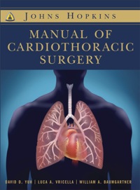 Cover image: Johns Hopkins Manual of Cardiothoracic Surgery 1st edition 9780071416528