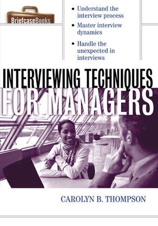 Cover image: Interviewing Techniques for Managers 1st edition 9780071391313