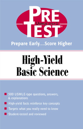 Cover image: PreTest High-Yield Basic Science 1st edition 9780071386302