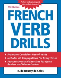 Cover image: French Verb Drills 3rd edition 9780071420877