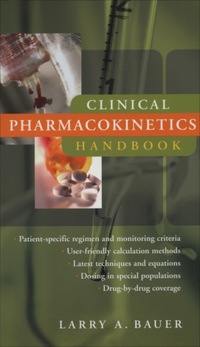 Cover image: Clinical Pharmacokinetics Handbook 1st edition 9780071425421