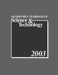Omslagafbeelding: McGraw-Hill 2003 Yearbook of Science & Technology 1st edition 9780071410625