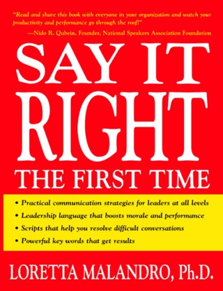 Omslagafbeelding: Say It Right the First Time 1st edition 9780071408615