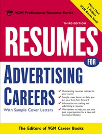 Imagen de portada: Resumes for Advertising Careers 1st edition 9780071405928