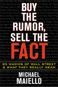 Cover image: Buy the Rumor, Sell the Fact 1st edition 9780071427951