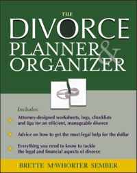 Cover image: The Divorce Organizer & Planner 1st edition 9780071429610
