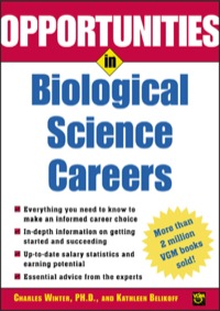 Cover image: Opportunities in Biological Science Careers 1st edition 9780071431873