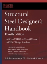 Cover image: Structural Steel Designer's Handbook 4th edition 9780071432184