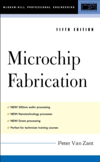 Cover image: Microchip Fabrication 5th edition 9780071432412