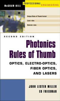 صورة الغلاف: Photonics Rules of Thumb 2nd edition 9780071385190
