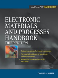 Imagen de portada: Electronic Materials and Processes Handbook 3rd edition 9780071402149